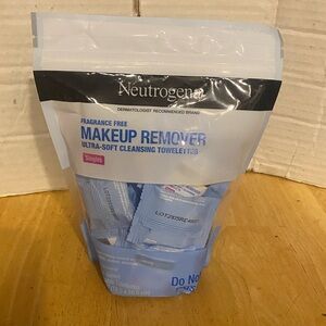 Neutrogena Fragrance-Free Makeup Remover individually wrapped Towelettes NWT NIP